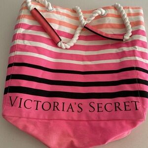 Victoria's Secret Multicolor Striped Tote